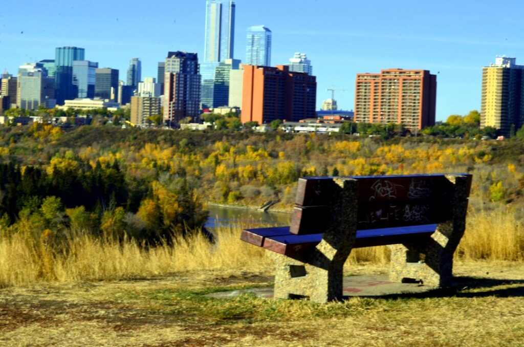 A scenic view of Winnipeg, Canada