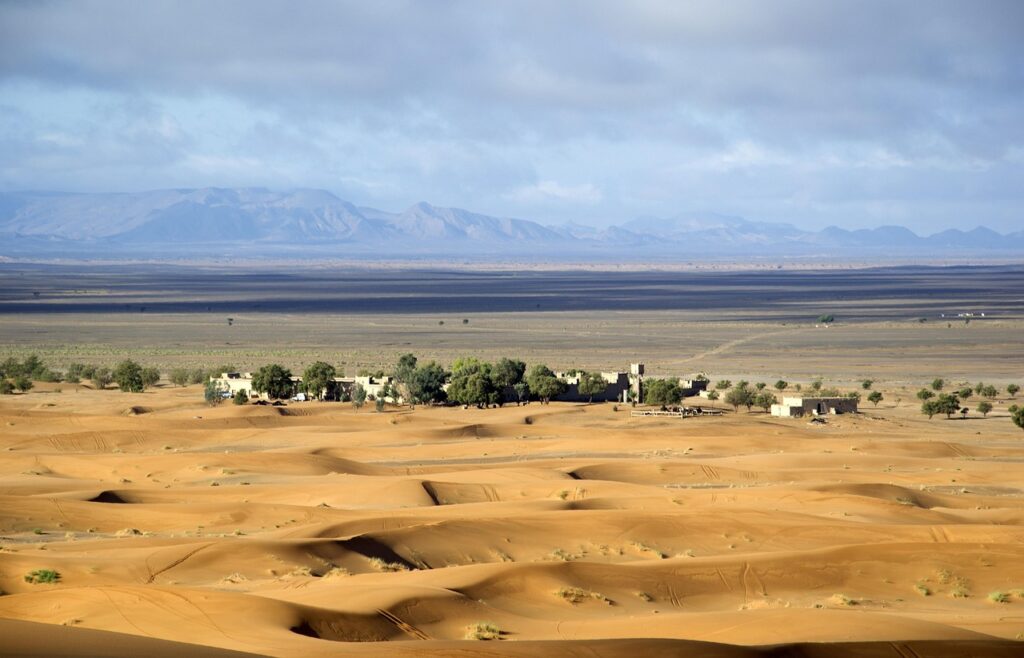 A scenic view of Zagora, Morocco