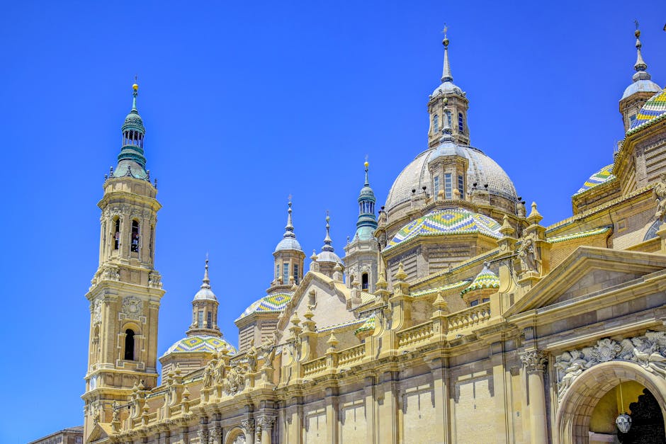 A scenic view of Zaragoza, Spain