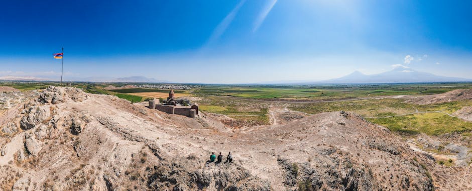 A scenic view of Khor Fakkan, United Arab Emirates
