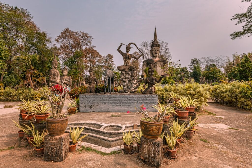A scenic view of Yogyakarta, Indonesia